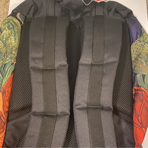 Herschel Supply Co. Little America Backpack in Watercolor Flower Black - Picture 2 of 2